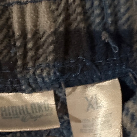 Men's Blue Plaid Fleece Pajama Pants size XL. NWOT. - Picture 2 of 2